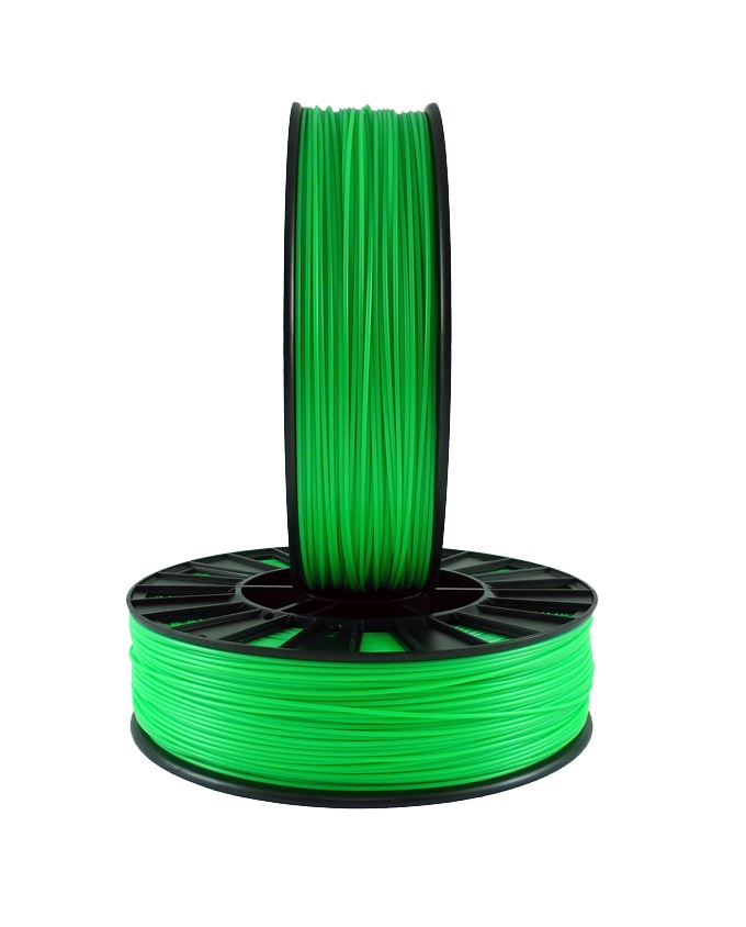 Фото ABS пластик SEM 1,75 зеленый флуоресцентный 2