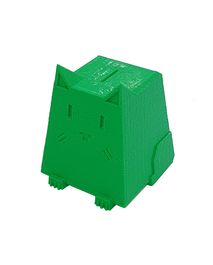 Фото пример печати пластиком PLA пластик SEM 1,75 зеленый