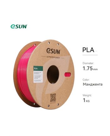 фото PLA пластик Esun 1.75 ярко-красный