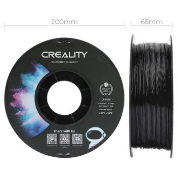 Фото Катушка CR-PETG-пластика Creality 1.75 мм 1кг, черная 2