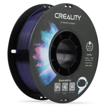 Фото Катушка CR-PETG-пластика Creality 1.75 мм 1кг, прозрачная синяя
