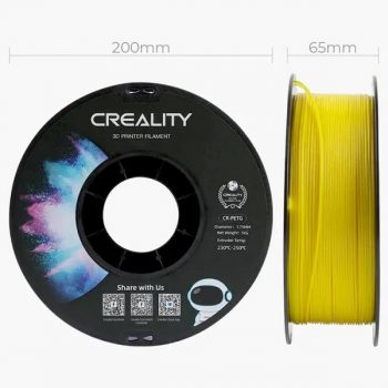 Фото Катушка CR-PETG-пластика Creality 1.75 мм 1кг, желтая 2