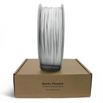 Фото Катушка PLA Basic пластика Bambu Lab 1.75 мм 1кг, серая 3