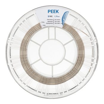 Фото PEEK пластик REC 1.75мм натуральный 250г 1